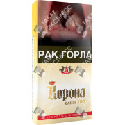 Корона Жёлтая Слим 100